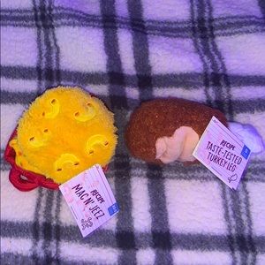 Chicken/Mac and Cheese dog toys!